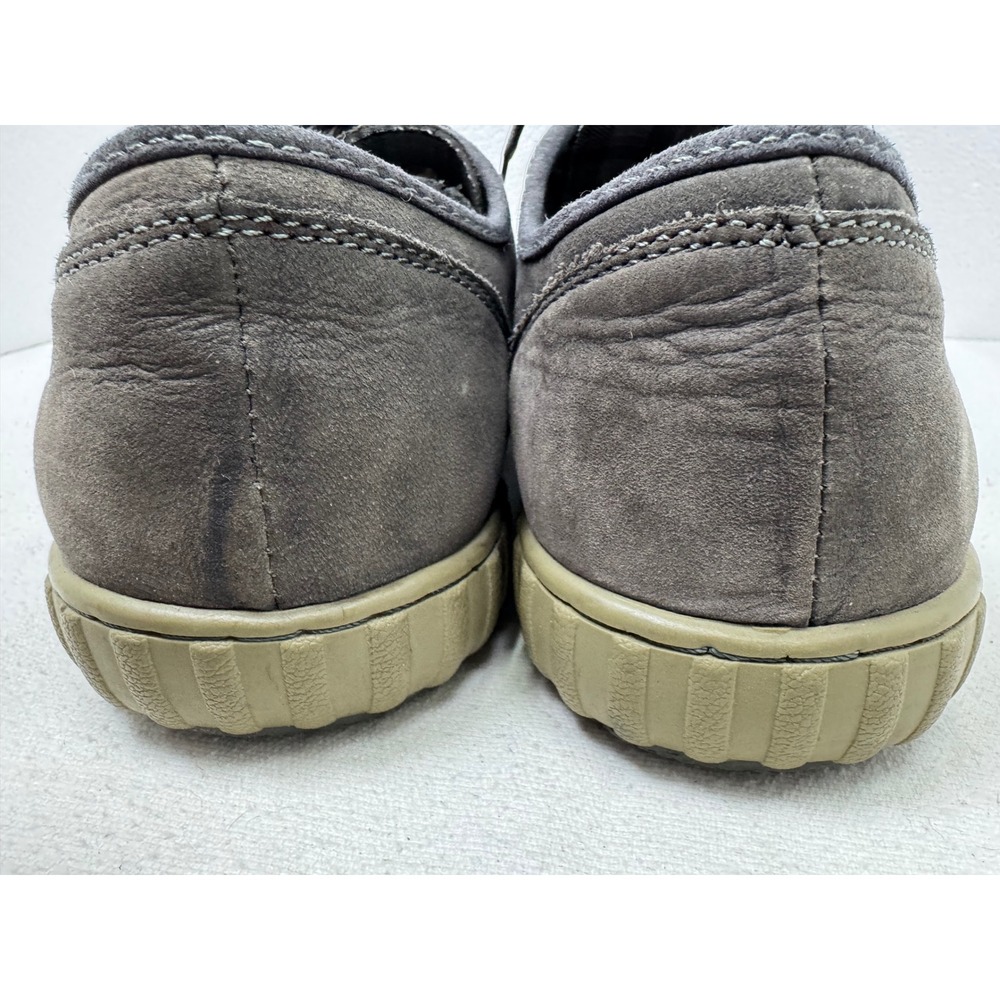 Muk Lugs Sneakers Mens Size 10 Gray Leather Low Top Lace Up Casual - Picture 7 of 11